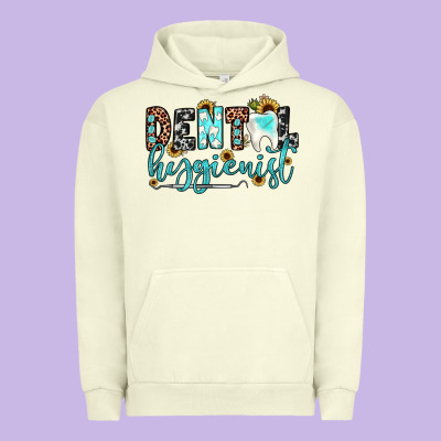 Dental Hygienist Urban Hoodie Designed By Jahusdesignshop