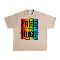 French Oak free hugs Urban Heavy Tee - OliviaCreatesArt
