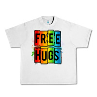 Lunar Rock free hugs Urban Heavy Tee - OliviaCreatesArt