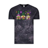 Cloud Black mardi gras gnomes Vintage Tee - OliviaCreatesArt