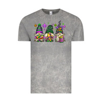 Cloud Rock mardi gras gnomes Vintage Tee - OliviaCreatesArt
