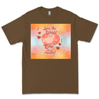 Cacao love the world like the one Premium Tee - TumblerDesignByShophia