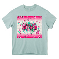 Arona I am a survivor Heavy Core Tee - NancyCooperArtShop