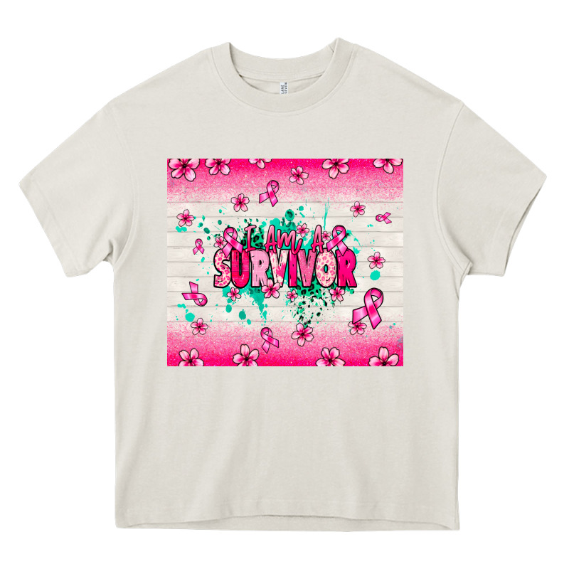 I Am A Survivor Heavy Core Tee by NancyCooperArtShop | Teevron
