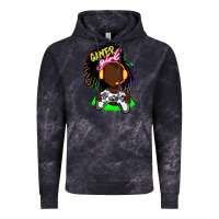 Cloud Black black gamer girl Vintage Hoodie - FaDigitalArtStudio