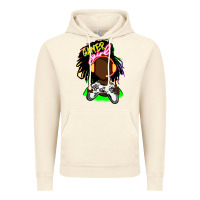 Vintage Artic black gamer girl Vintage Hoodie - FaDigitalArtStudio