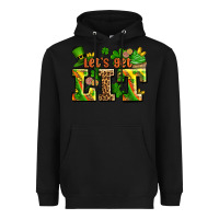 Black st patricks lets get lit Heavyweight Hoodie - AdoDesignShop