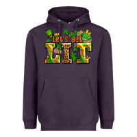 Plum st patricks lets get lit Heavyweight Hoodie - AdoDesignShop