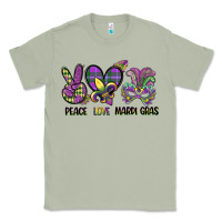 Matcha peace love mardi gras Classic Tee - CowGirlArtShop