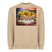Mushroom patriotic nana Heavyweight Sweatshirt - BarkalooDesign