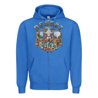 True Royal desert vibes thunderbird Zipper Hoodie - BarkalooDesign