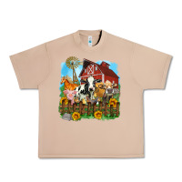 Burro farm life olivia Urban Heavy Tee - OliviaCreatesArt