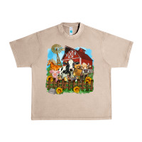 French Oak farm life olivia Urban Heavy Tee - OliviaCreatesArt