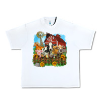 White farm life olivia Urban Heavy Tee - OliviaCreatesArt