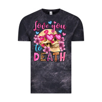 Cloud Black love you to death olivia Vintage Tee - OliviaCreatesArt