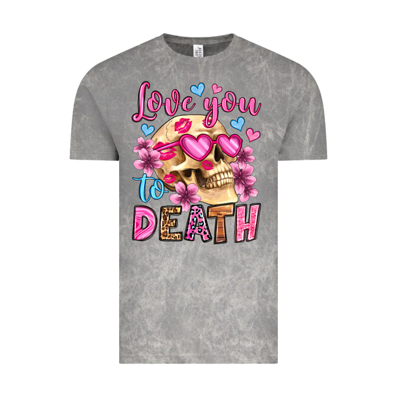 Love You To Death Olivia Vintage Tee by OliviaCreatesArt | Teevron
