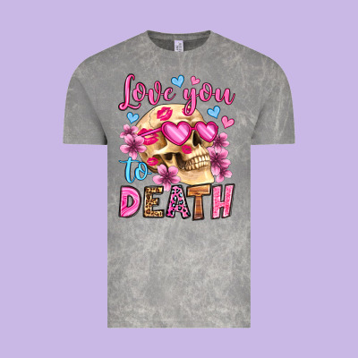 Love You To Death Olivia Vintage Tee Designed By Oliviacreatesart