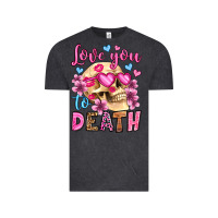 Vintage Black love you to death olivia Vintage Tee - OliviaCreatesArt