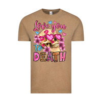 Vintage Coffee love you to death olivia Vintage Tee - OliviaCreatesArt