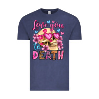 Vintage Denim love you to death olivia Vintage Tee - OliviaCreatesArt
