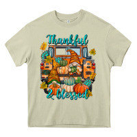 Mossy Thankful Blessed Heavy Core Tee - texasbilliewilder