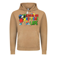 Living An Au-some Life Autism Awareness Day Vintage Hoodie | Teevron
