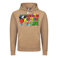 Vintage Coffee Living an au-some life Autism Awareness Day Vintage Hoodie - FaDigitalArtStudio