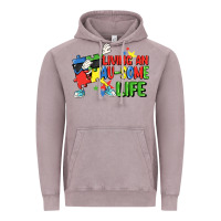 Vintage Zinc Living an au-some life Autism Awareness Day Vintage Hoodie - FaDigitalArtStudio