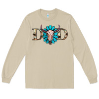 Mushroom western dad with gemstone and skull Long Sleeve Tee - RanaPortraitStore