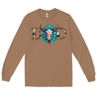 Toasted Coconut western dad with gemstone and skull Long Sleeve Tee - RanaPortraitStore