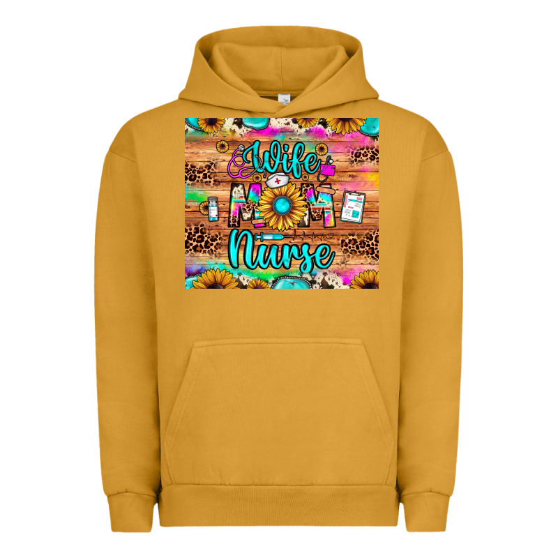 Wife Mom Nurse Urban Hoodie by JahusDesignShop | Teevron