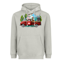 Moon Dust lvn nurse truck with cactus and sunflowers Heavyweight Hoodie - AdoDesignShop