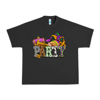 Pigment Black mardi gras  party olivia Urban Heavy Tee - OliviaCreatesArt