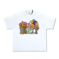 White mardi gras  party olivia Urban Heavy Tee - OliviaCreatesArt