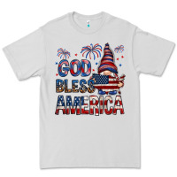 God Bless America With Gnome 4th Of July Premium Tee | Teevron