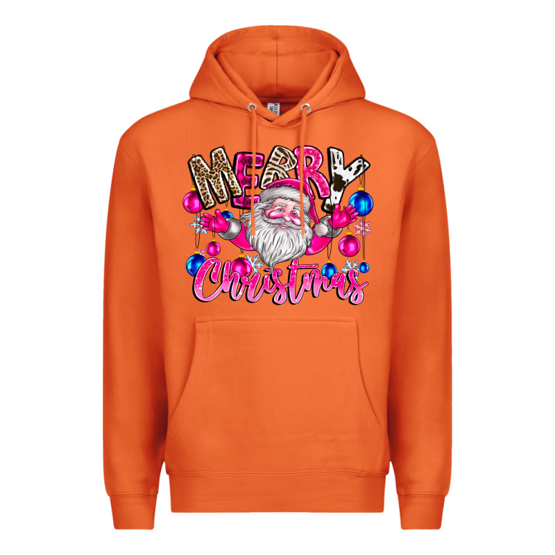 Merry Christmas Santa Premium Hoodie by CowhideDigitalArt | Teevron