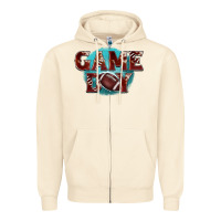 Sandshell game day football Zipper Hoodie - BarkalooDesign