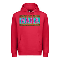 Cardinal floral mama mother's day license plate Premium Hoodie - Jasminsmagicworld
