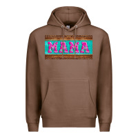 Chestnut floral mama mother's day license plate Premium Hoodie - Jasminsmagicworld