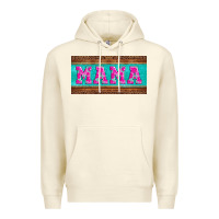 Sandshell floral mama mother's day license plate Premium Hoodie - Jasminsmagicworld