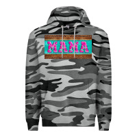 Slate Camo floral mama mother's day license plate Premium Hoodie - Jasminsmagicworld