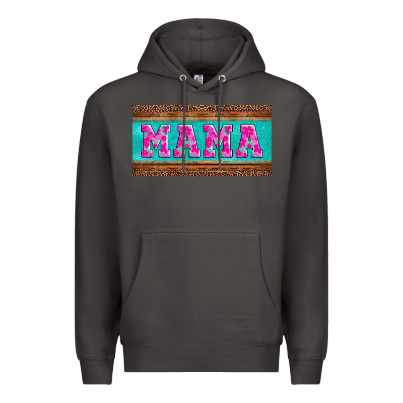 Floral Mama Mother's Day License Plate Premium Hoodie by Jasminsmagicworld | Teevron