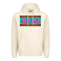 Tofu floral mama mother's day license plate Premium Hoodie - Jasminsmagicworld
