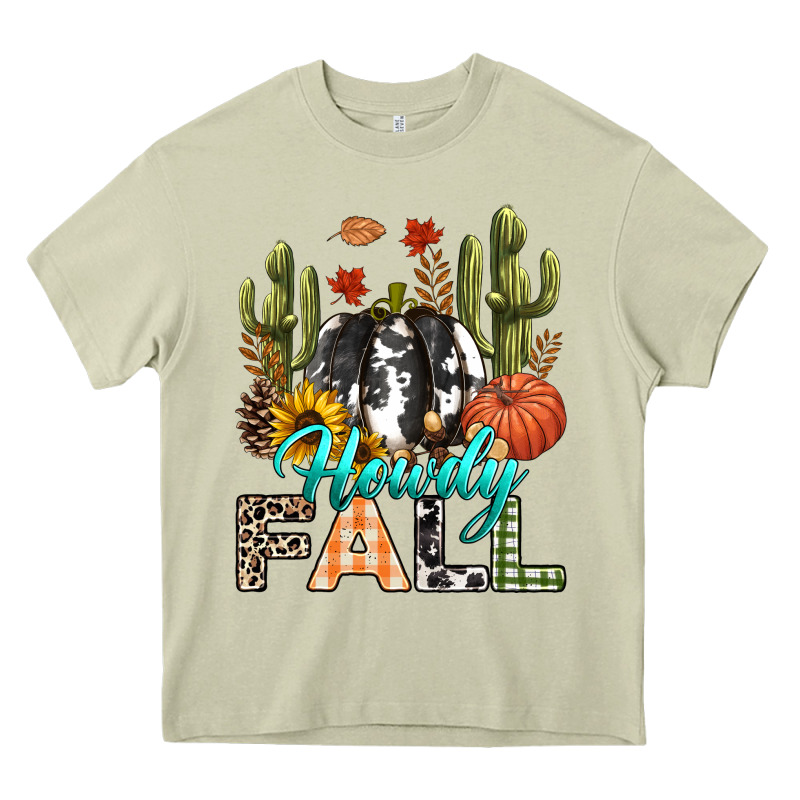Howdy Fall Heavy Core Tee by texasbilliewilder | Teevron