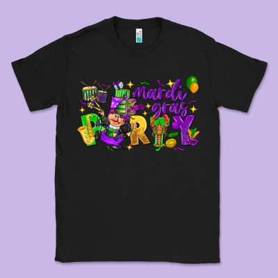 Mardi Gras Party Classic Tee Designed By Cowgirlartshop