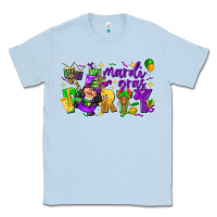 Dusty Blue mardi gras party Classic Tee - CowGirlArtShop