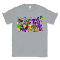 Heather Grey mardi gras party Classic Tee - CowGirlArtShop