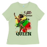 Matcha little melanin queen Ladies Tee - CowGirlArtShop