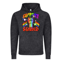 Vintage Black support squad pride Vintage Hoodie - FaDigitalArtStudio