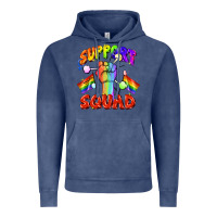 Vintage Denim support squad pride Vintage Hoodie - FaDigitalArtStudio